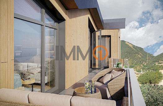 En venda pis d’obra nova de 3 habitacions a Encamp